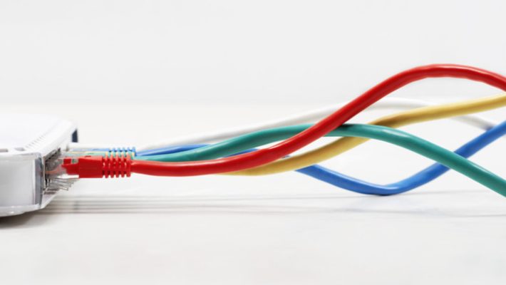 Ethernet Cables Plugged In